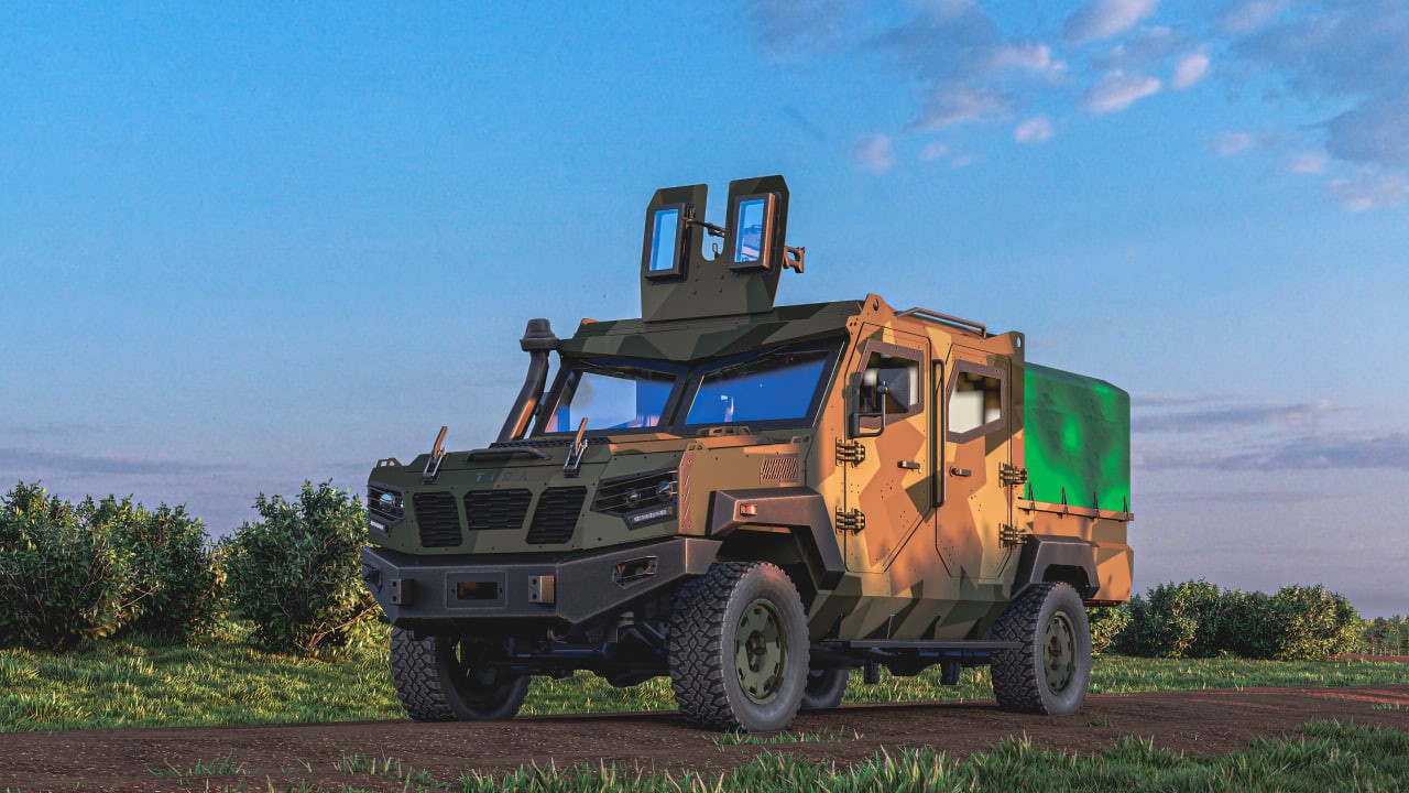 Tisa Turkish 4x4 Armored Vehicle (A)